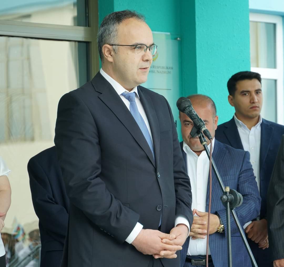 Zaqatala rayonunun Muğanlı kənd tam orta məktəbinin açılış mərasimi keçirilib